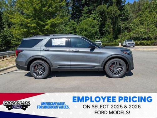 Carbonized Gray Metallic 2026 Ford Explorer ST