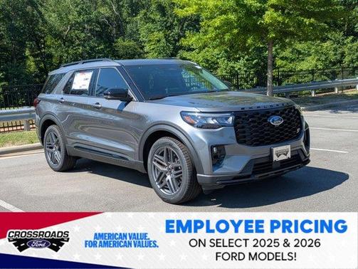 Carbonized Gray Metallic 2026 Ford Explorer ST