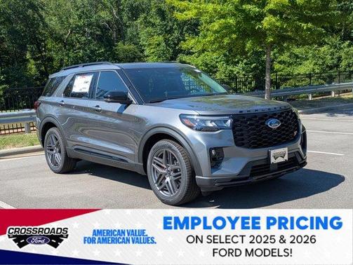 Carbonized Gray Metallic 2026 Ford Explorer ST