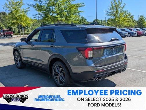 Carbonized Gray Metallic 2026 Ford Explorer ST