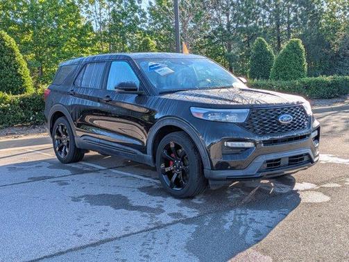 Black Metallic 2021 Ford Explorer ST