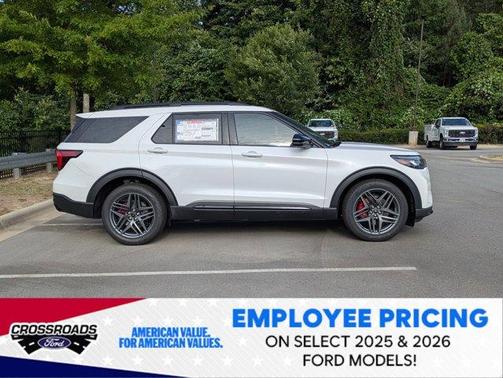 Star White 2026 Ford Explorer ST