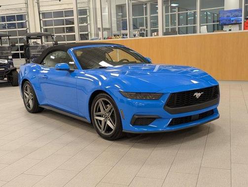 Grabber Blue 2026 Ford Mustang EcoBoost Premium Convertible