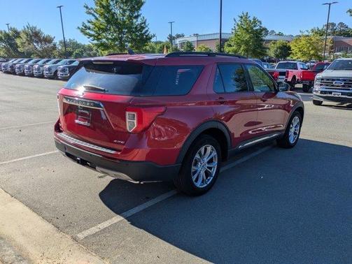 Red Metallic 2023 Ford Explorer XLT