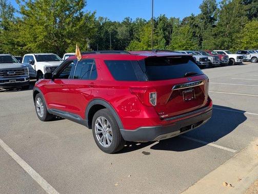 Red Metallic 2023 Ford Explorer XLT