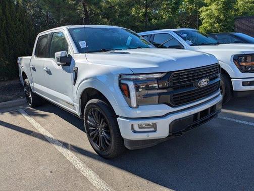 White Metallic 2025 Ford F-150 Platinum