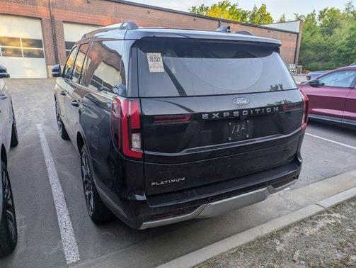 Black Metallic 2025 Ford Expedition Platinum