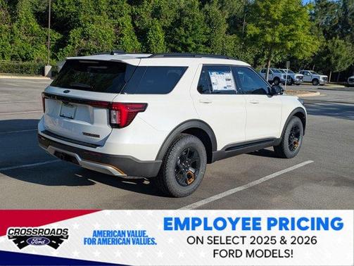 Star White 2026 Ford Explorer Tremor