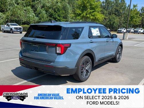 Vapor Blue Metallic 2026 Ford Explorer ST-Line