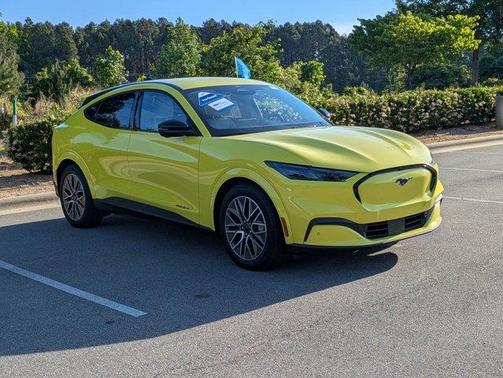 Yellow 2025 Ford Mustang Mach-E Premium