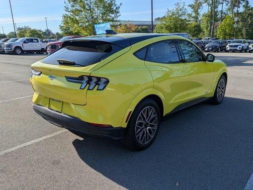 Yellow 2025 Ford Mustang Mach-E Premium