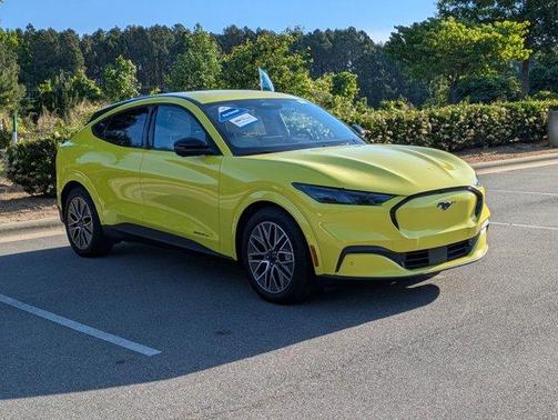 Yellow 2025 Ford Mustang Mach-E Premium