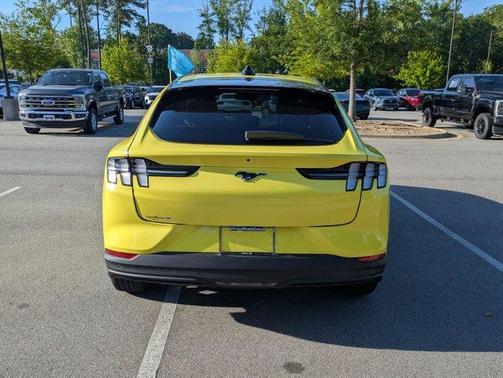Yellow 2025 Ford Mustang Mach-E Premium