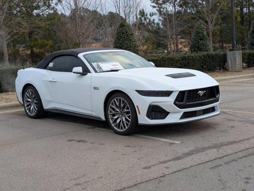 Oxford White 2026 Ford Mustang GT Premium Convertible