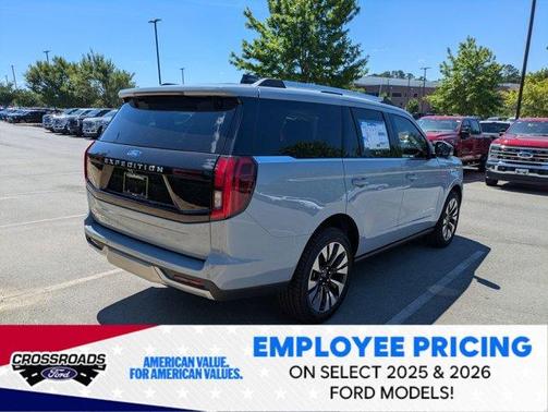 Glacier Gray Metallic 2026 Ford Expedition Platinum