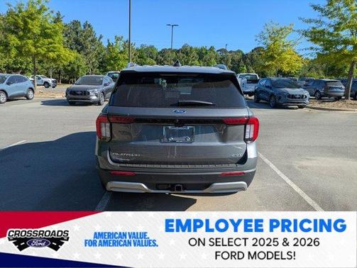 Carbonized Gray Metallic 2026 Ford Explorer Platinum