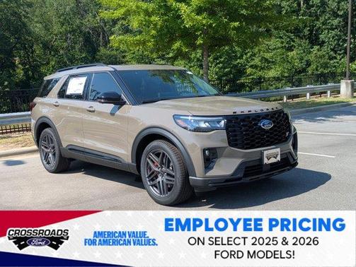Gray 2026 Ford Explorer ST