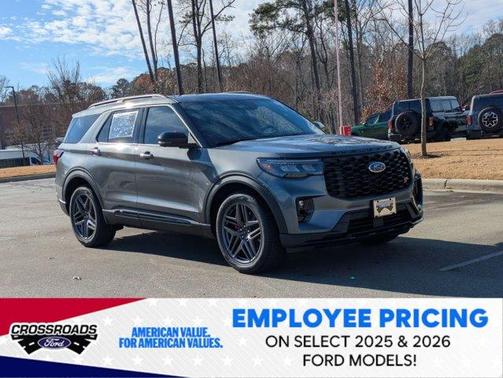 Carbonized Gray Metallic 2026 Ford Explorer ST