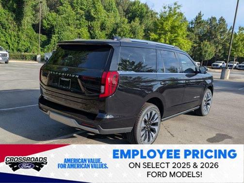 Agate Black Metallic 2026 Ford Expedition Platinum