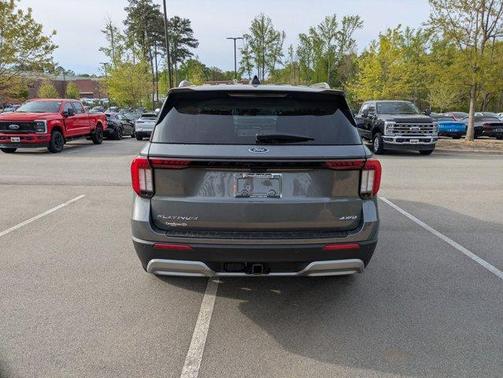 Carbonized Gray Metallic 2026 Ford Explorer Platinum