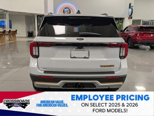 Space White Metallic 2026 Ford Explorer Tremor