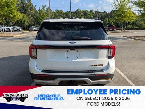 Star White 2026 Ford Explorer Tremor