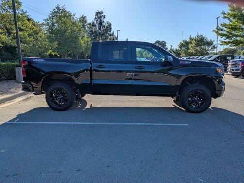 Black 2024 Chevrolet Silverado 1500 CUSTOM TRAIL BOSS