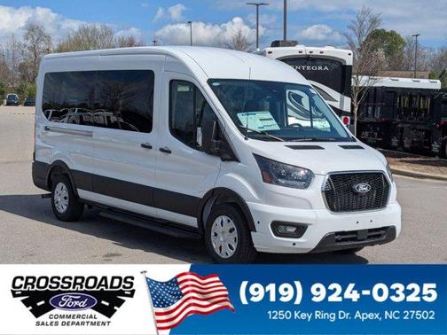 Oxford White 2026 Ford Transit-350 XLT