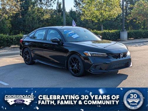 Crystal Black 2023 Honda Civic Si Base