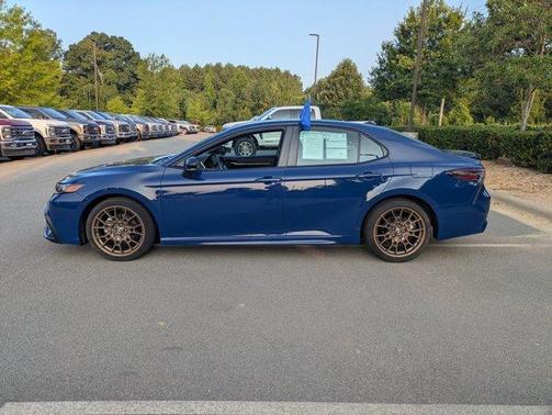 Blue 2023 Toyota Camry SE Nightshade