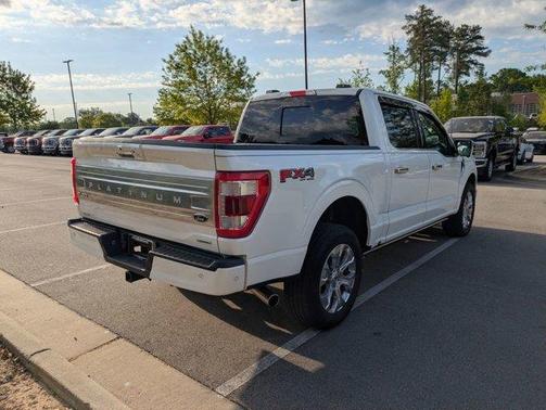 White Metallic 2023 Ford F-150 Platinum