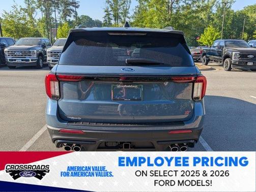 Vapor Blue Metallic 2026 Ford Explorer ST