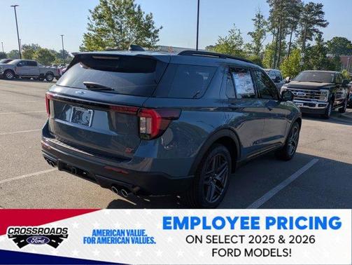 Vapor Blue Metallic 2026 Ford Explorer ST