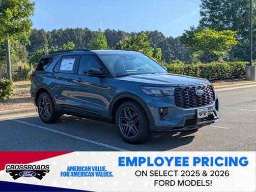Vapor Blue Metallic 2026 Ford Explorer ST