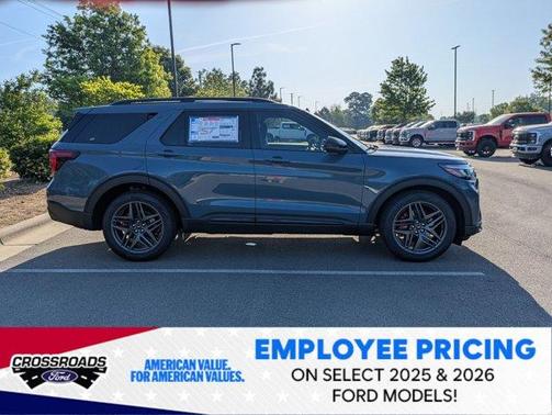 Vapor Blue Metallic 2026 Ford Explorer ST
