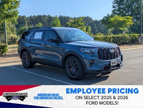 Vapor Blue Metallic 2026 Ford Explorer ST