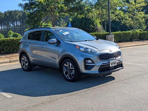Steel Gray 2021 Kia Sportage EX