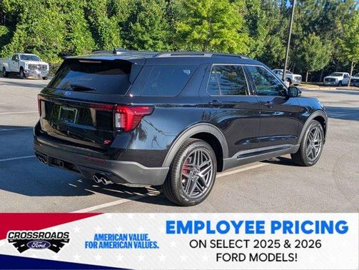 Agate Black Metallic 2026 Ford Explorer ST