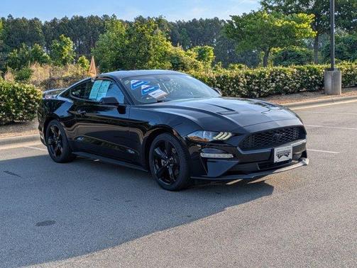 Shadow Black 2023 Ford Mustang EcoBoost Premium
