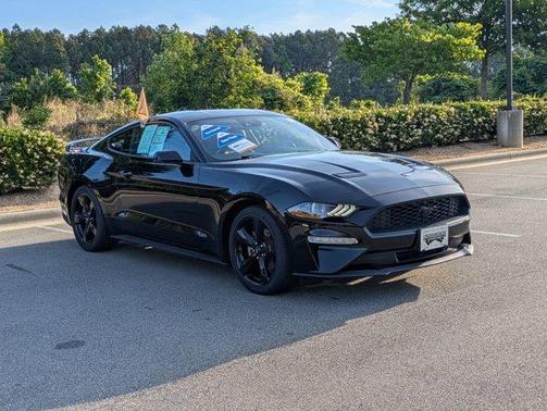Shadow Black 2023 Ford Mustang EcoBoost Premium