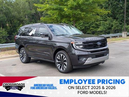 Dark Matter Gray Metallic 2026 Ford Expedition Platinum