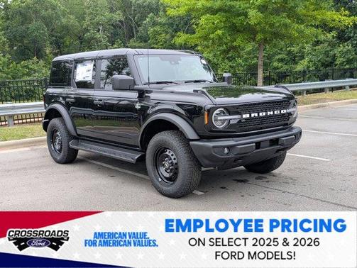 Shadow Black 2026 Ford Bronco Outer Banks