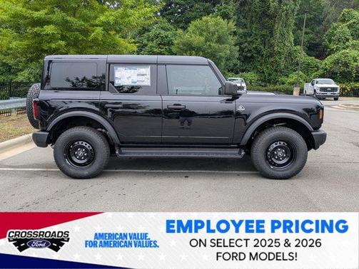 Shadow Black 2026 Ford Bronco Outer Banks