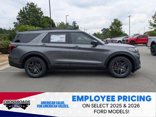 Carbonized Gray Metallic 2026 Ford Explorer ST-Line