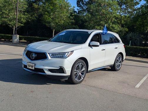 White 2020 Acura MDX 3.5L w/Technology Package