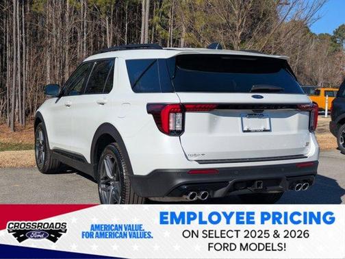 Star White 2026 Ford Explorer ST