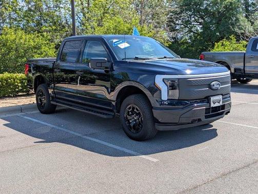 Blue Metallic 2025 Ford F-150 Lightning XLT