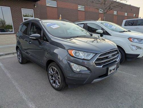 Smoke Metallic 2021 Ford EcoSport Titanium
