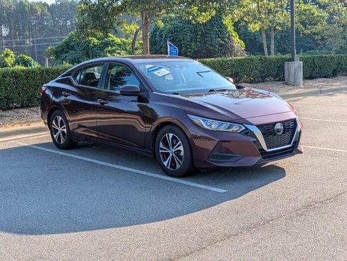Rosewood Metallic 2022 Nissan Sentra SV