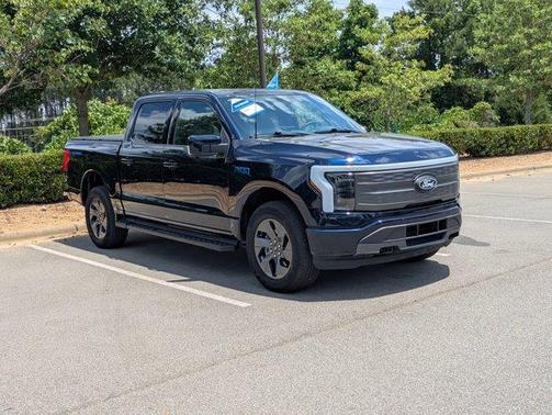 Blue Metallic 2025 Ford F-150 Lightning LARIAT